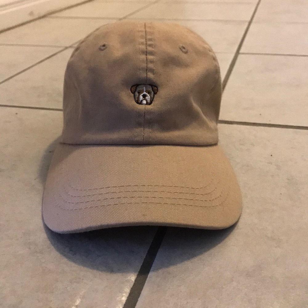 Tan Pup Dad Hat